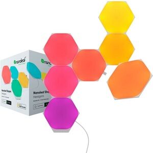 Nanoleaf Shapes Hexagons Smarter Kit 7 light panels